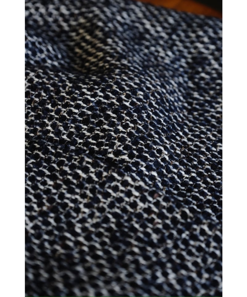 【美品】BISOWN MIXTWEED SHORT ZIP BLOUSON BISOWN 