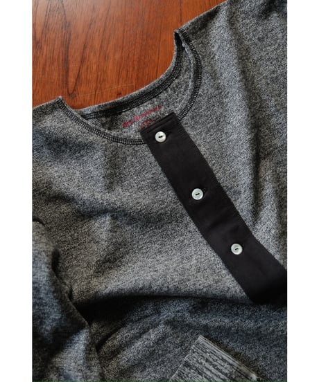 Olde Homesteader RUSTIC JERSEY HENLY NECK LONG SLEEVE