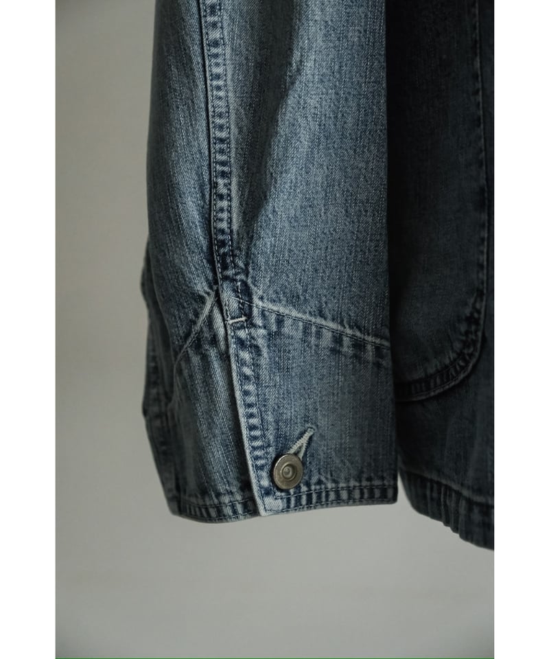 ULTERIOR FADED LIGHT DENIM COVERALL | MusterWer
