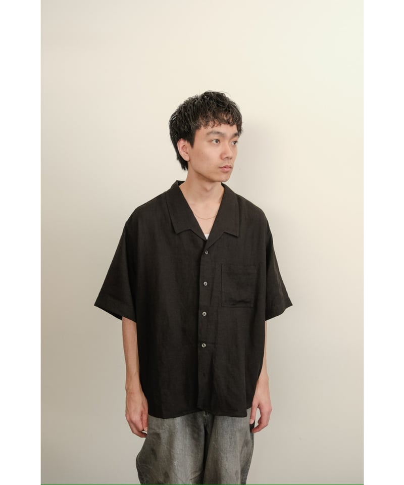 Gorsch Open Collar Short Sleeve Shirt | MusterW