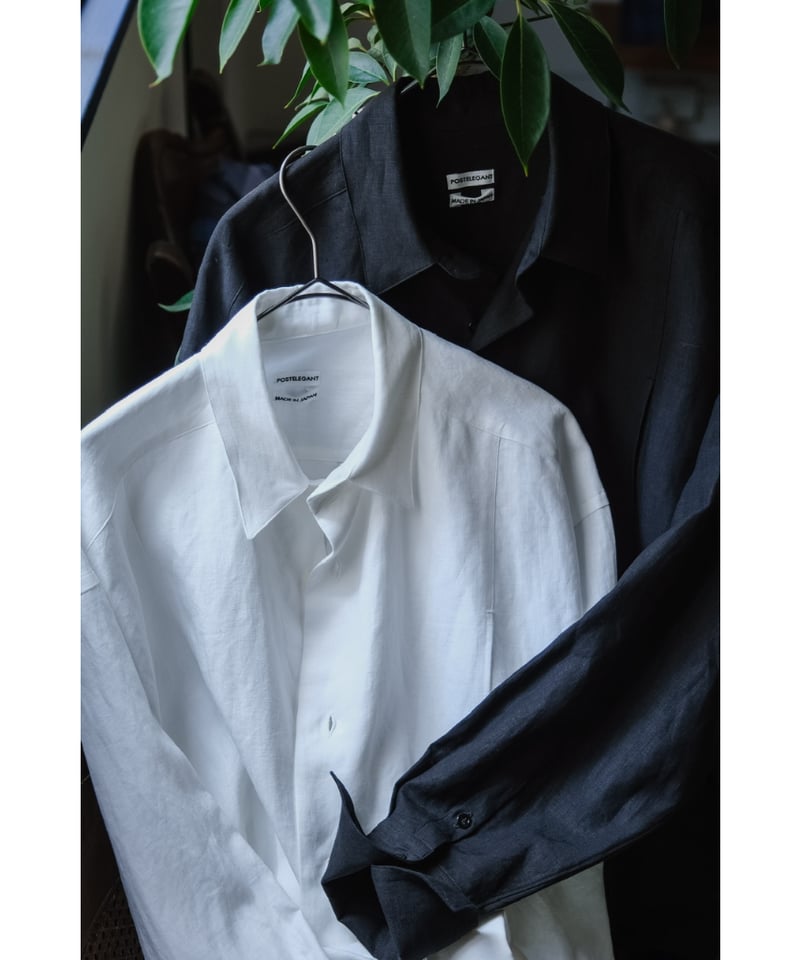 POSTELEGANT リネンシャツ POSTELEGANT Linen Classic Shirts | MusterWerk Sud.