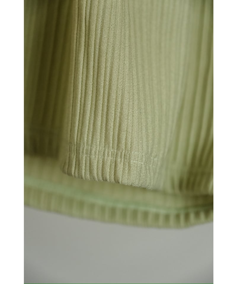 ANCELLM WRINKLED STRIPE TUCK SHORT PANTS | Must
