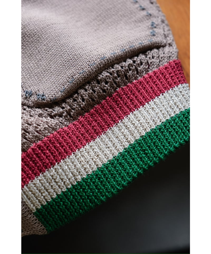 The DUFFER N NEPHEWS MESH YARDIE CARDIE | Muste