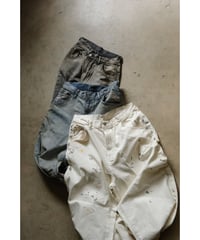 ANCELLM LIGHT OZ WIDE STRAIGHT DENIM PANTS