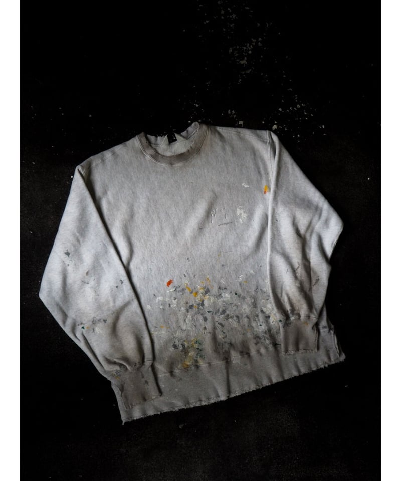 ANCELLM HAND PAINTING SWEAT SHIRT | MusterWerk ANCELLM HAND PAINTING SWEAT SHIRT | MusterWerk