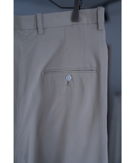 m's braque Limited silk100 TUCK BAGGY
