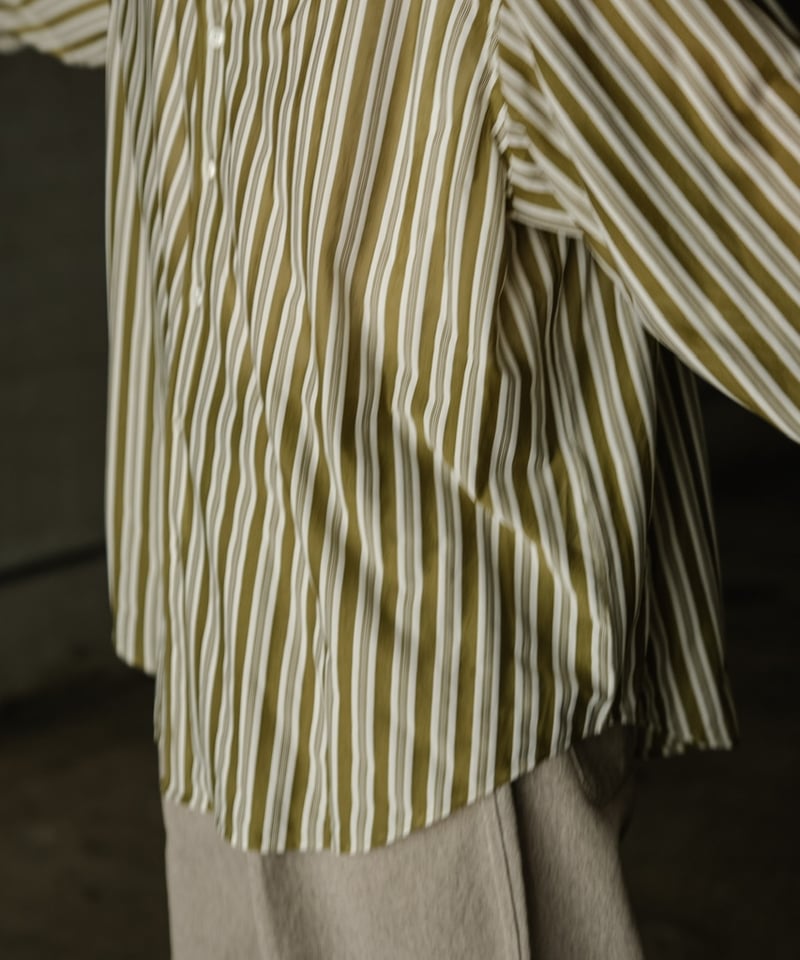 KANEMASA PHIL. 46G Atmosphere Stripe L/S Shirt