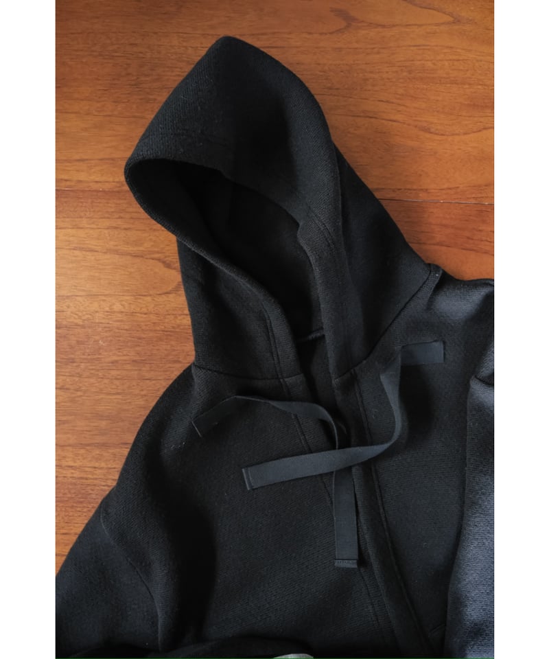 えだまめ ポステレガント コットンカシミヤニットフーディ POSTELEGANT Cotton Cashmere Knit Hoodie | Muste