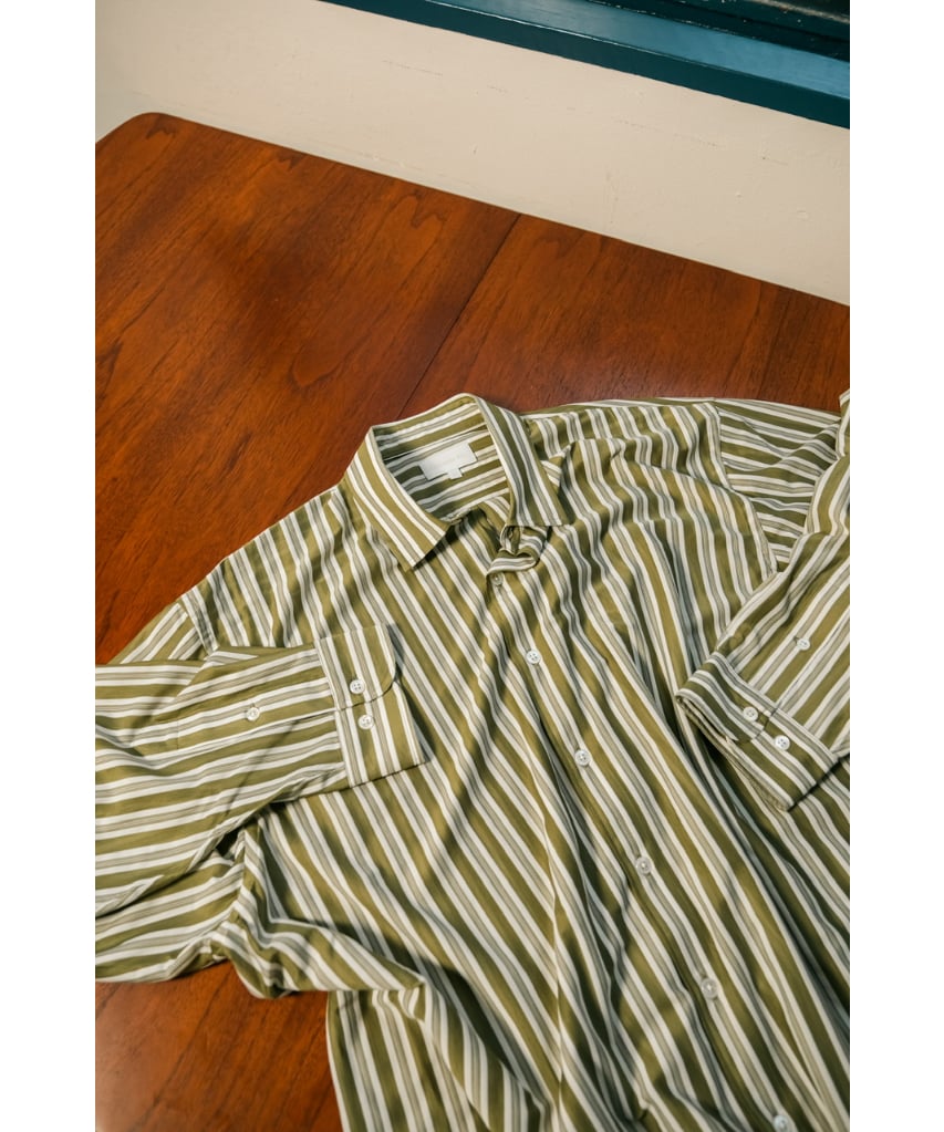 モ*！様 KANEMASA PHIL 46G Atmosphere Stripe KANEMASA PHIL. 46G Atmosphere Stripe L/S Shirt