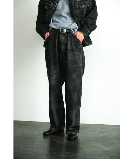 ENCOMING BRUSHED DENIM TROUSER