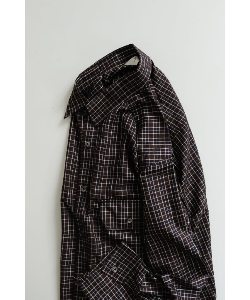 ANCELLM NEL CHECK OVER WORK SHIRT | MusterWerk
