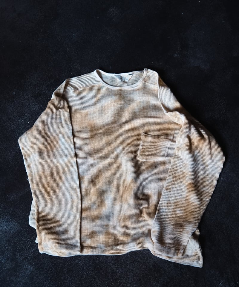 ANCELLM DYED MESH LS T-SHIRT | MusterWerk Sud.