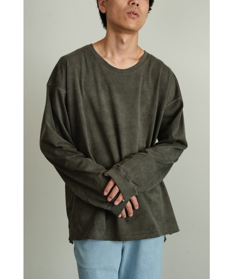 ANCELLM UNEVENNESS type-U LS T-SHIRT | MusterWe