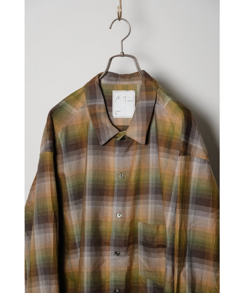 ANCELLM R/C CHECK CRASH LS SHIRT | MusterWerk Sud. ANCELLM R/C CHECK CRASH LS SHIRT | MusterWerk Sud.