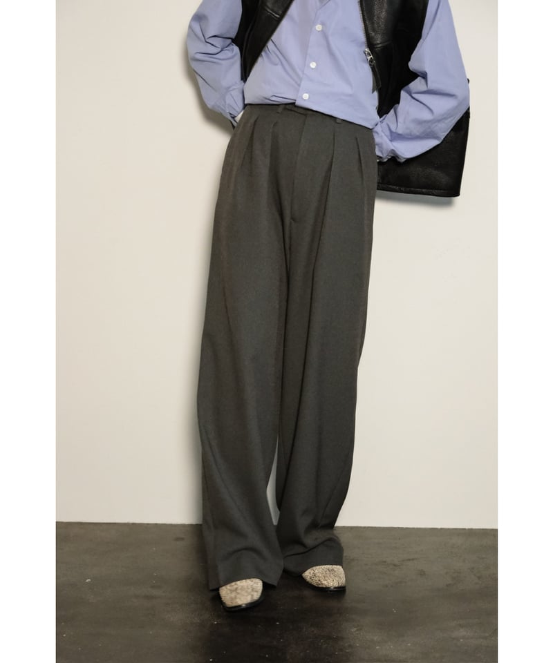 m's braque TUCKED BAGGY PANTS | MusterWerk Sud. m's braque TUCKED BAGGY PANTS | MusterWerk Sud.