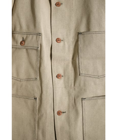 FAUVES CARPENTER JACKET - DENIM-