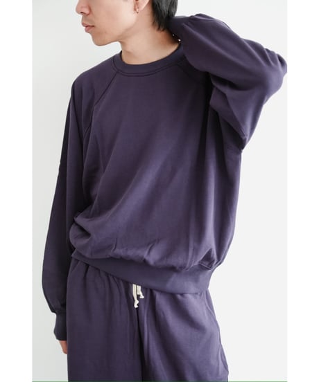 ULTERIOR "Exclusive" SOFT DRY SHORT LOOP TERRY SWEAT SHIRT