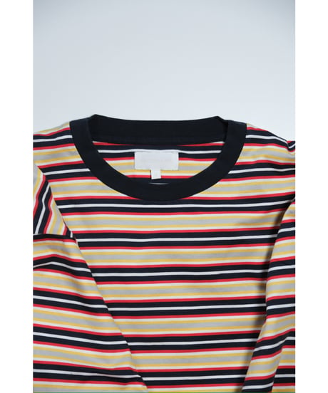 KANEMASA PHIL. 36G Multi Border L/S Tee