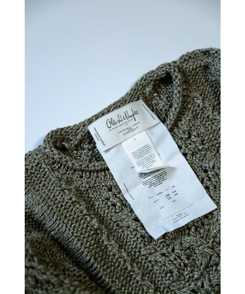 Olde H & Daughter SILK LINEN P/O | MusterWerk Sud. Olde H & Daughter SILK LINEN P/O | MusterWerk Sud.
