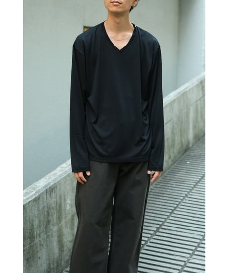 KANEMASA PHIL. 22G Silk L/S Tee