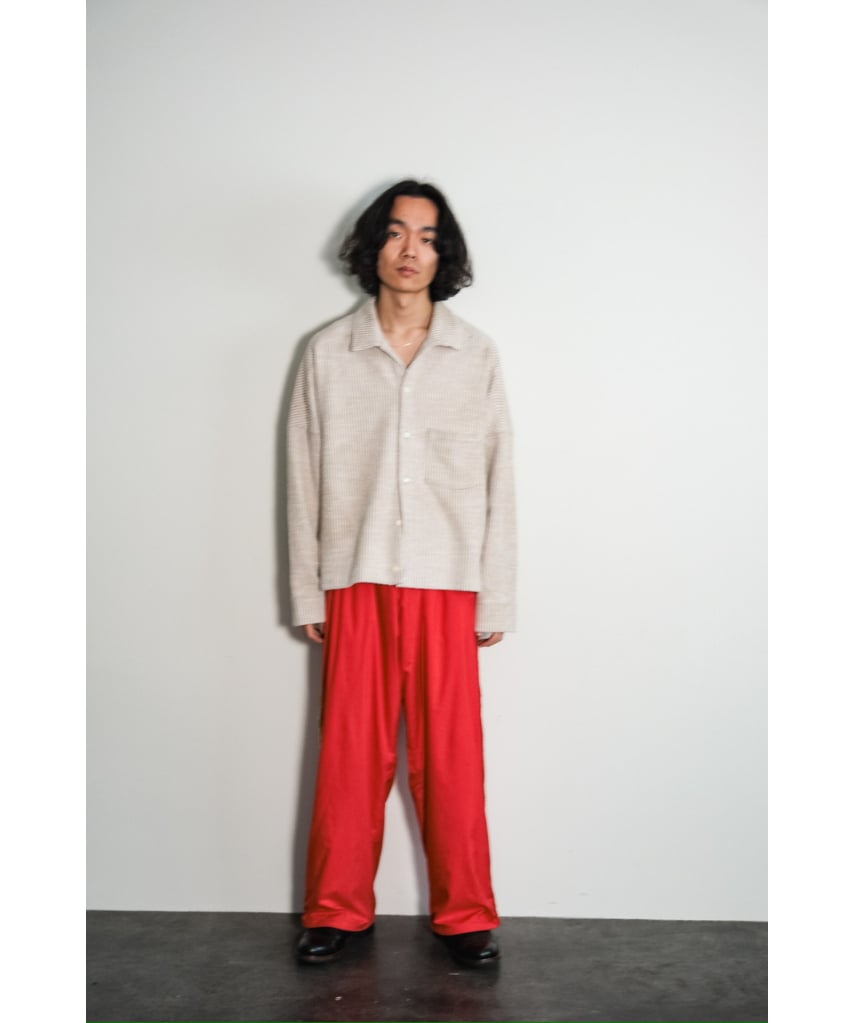 ANCELLM CUT STRIPE SHIRT | MusterWerk Sud.