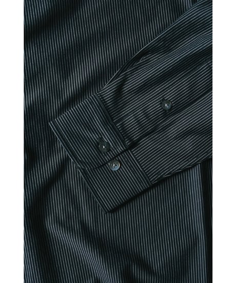 KANEMASA PHIL. "Exclusive" 46G Stripe Delta Shirt