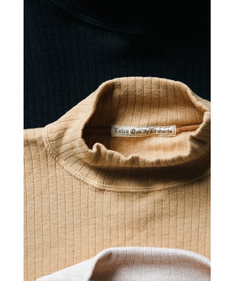 Olde Homesteader "EXTRA COTTON RIB" Mock Neck Short Sleeve