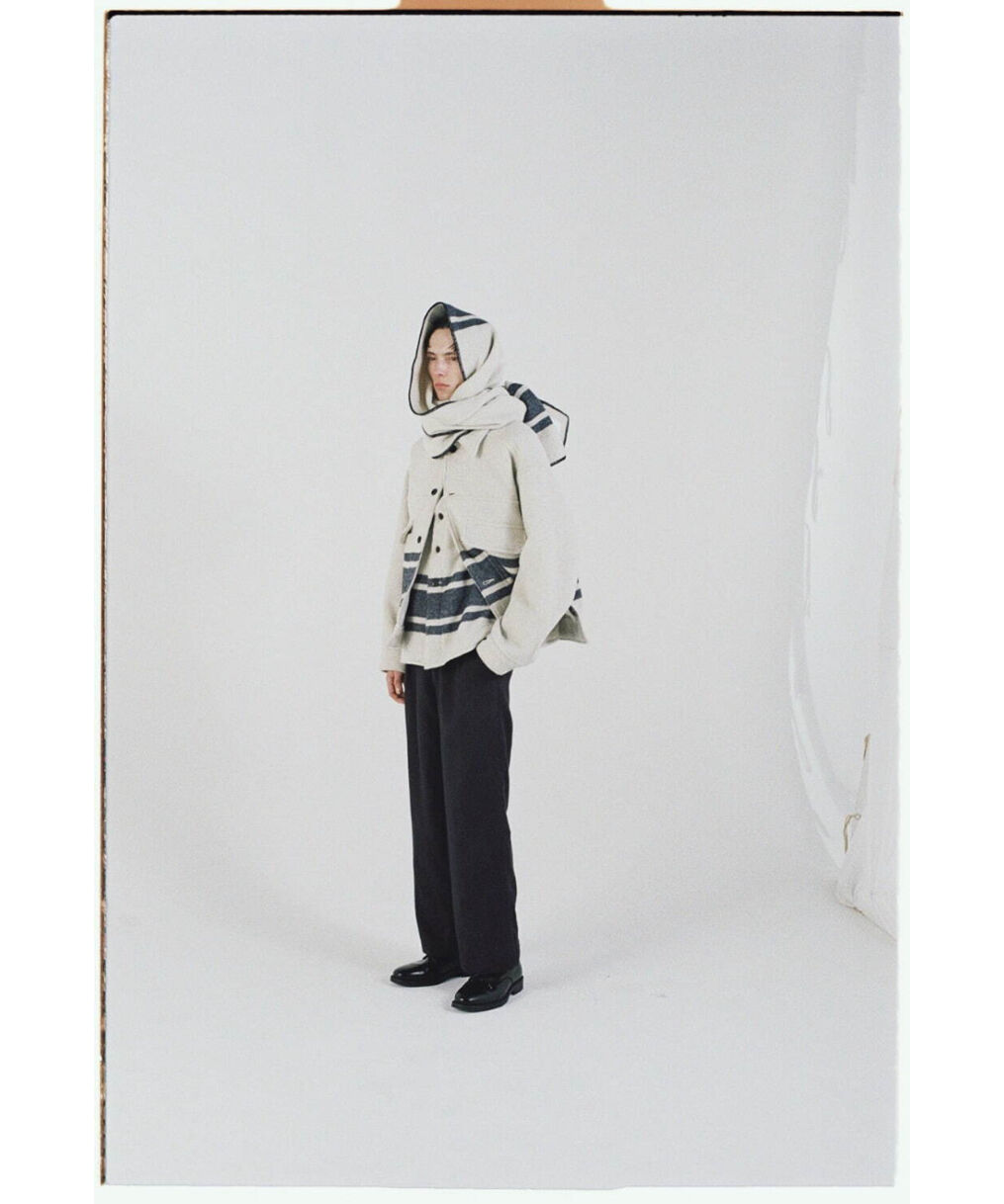 【ANCELLM / アンセルム】WOOL BLANKET SCARF ANCELLM WOOL BLANKET SCARF | MusterWerk Sud.