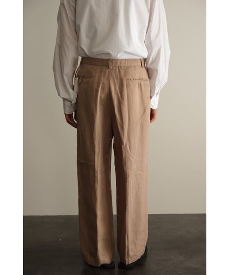 USED Linen Straight Trousers