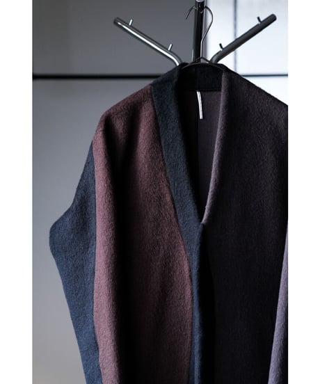 m's braque SOFT SEAM ASSYMETRY NO COLLAR JACKET
