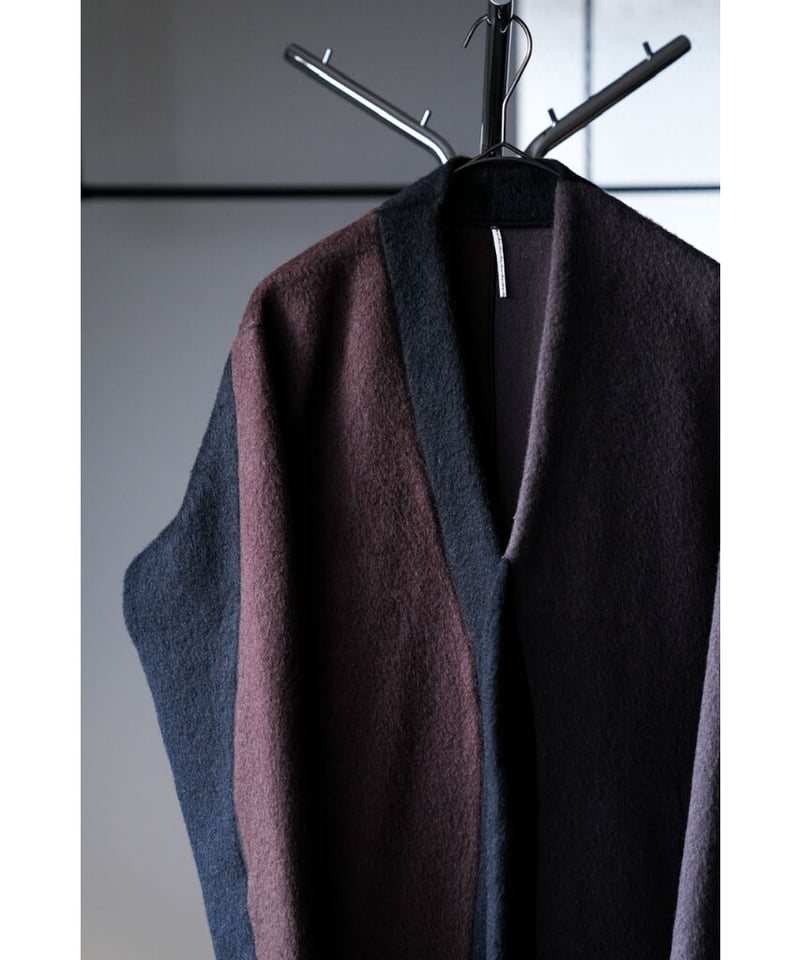 m's braque SOFT SEAM ASSYMETRY NO COLLAR JACKET