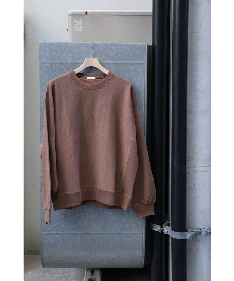 ULTERIOR FADED SILKY TERRY RW SWEAT SHIRT | Mus ULTERIOR FADED SILKY TERRY RW SWEAT SHIRT | Mus