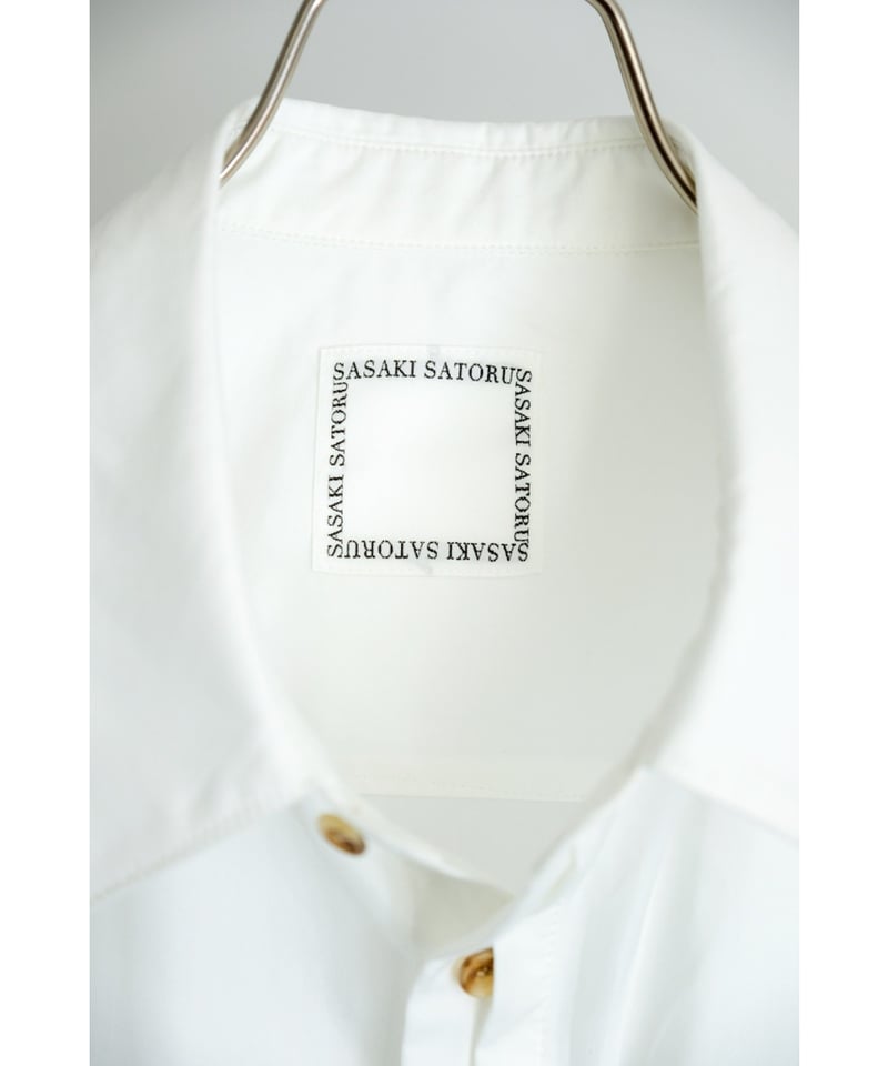 SATORU SASAKI ISETAN 別注 コットンポリエステルシャツ SATORU SASAKI ISETAN 別注 コットンポリエステルシャツ