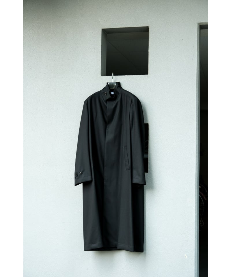 REVERBERATE STAND COLLAR COAT | MusterWerk Sud.