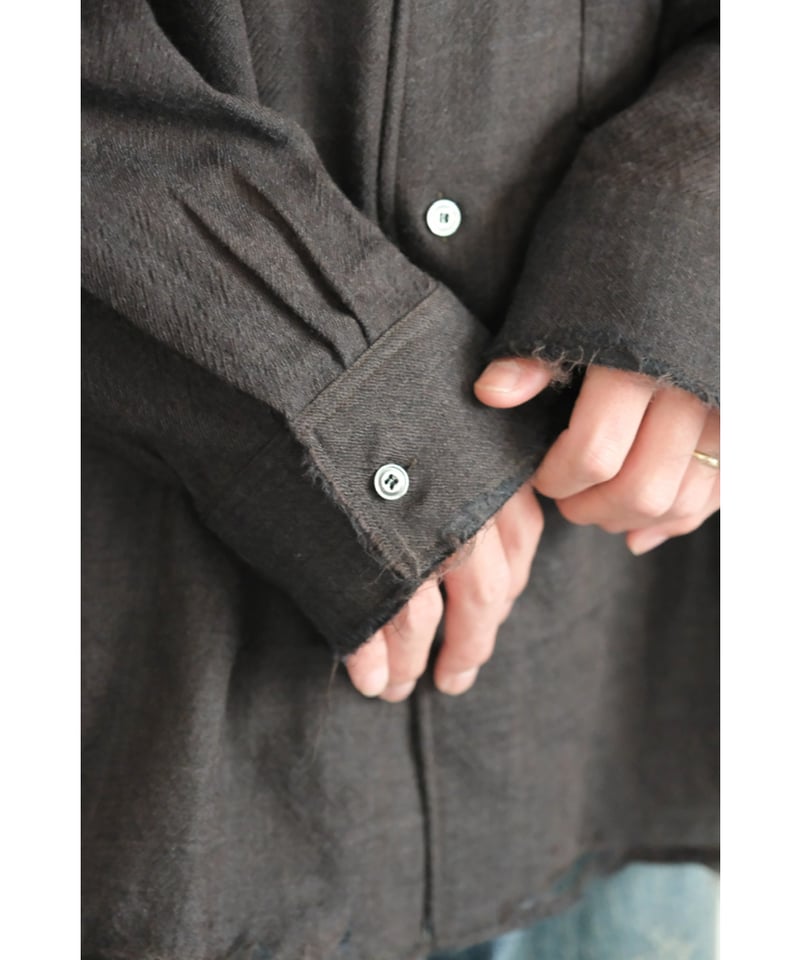 ANCELLM WOOL KERSEY SHIRT | MusterWerk Sud.