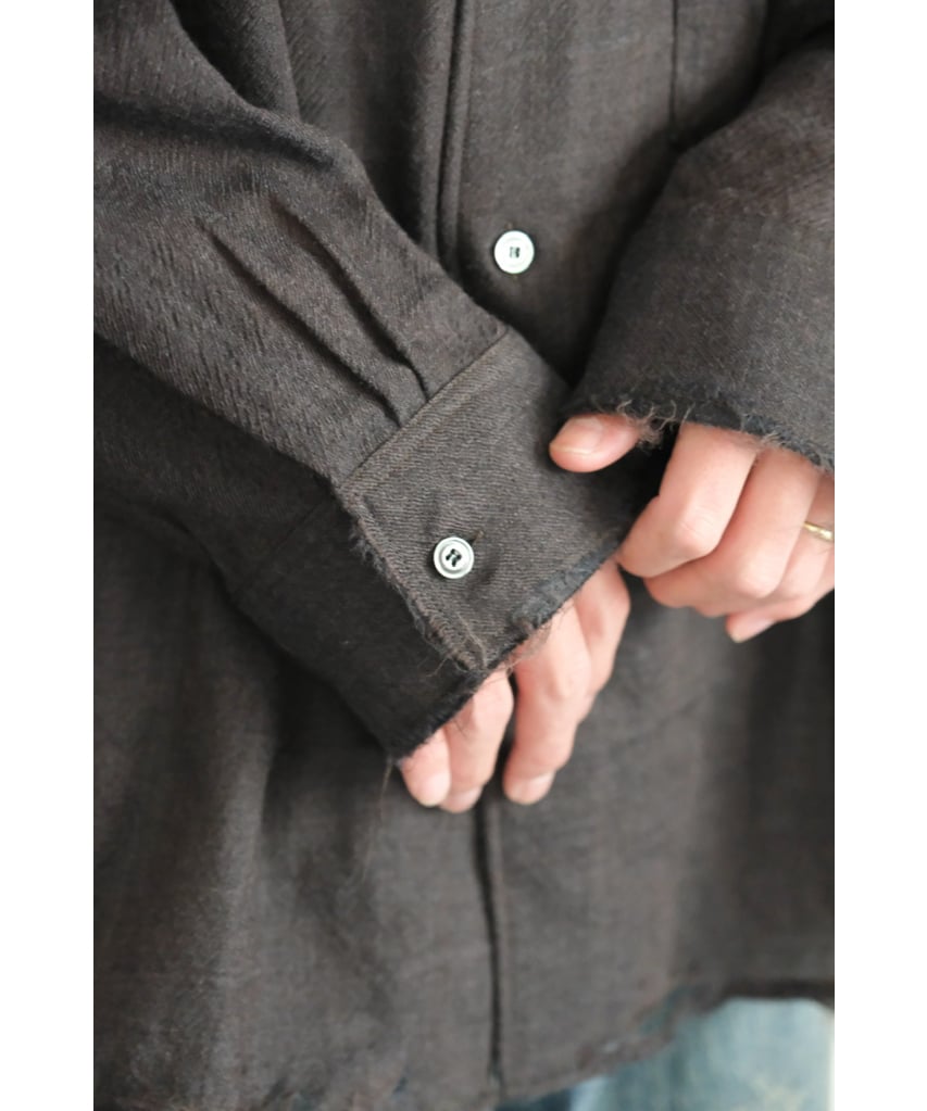 ANCELLM WOOL KERSEY SHIRT | MusterWerk Sud.