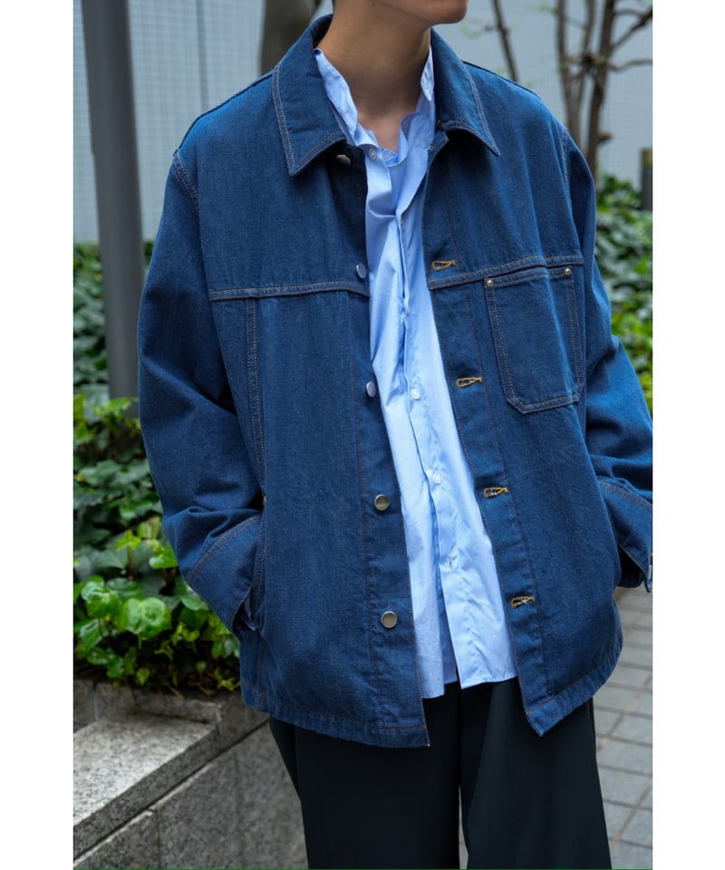 きっこ　ネイビーS The CLASIK FRENCH WORK COVERALL | MusterWerk Sud.