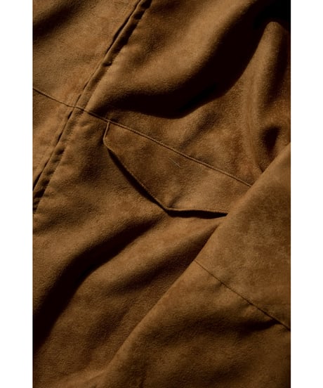 ANCELLM VEAGAN SUEDE KIMONO BLOUSON