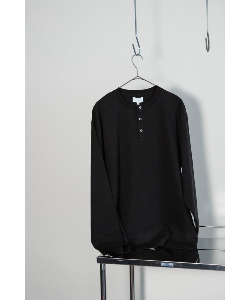 KANEMASA PHIL. 22G Air Spinning Henley LS Tee |