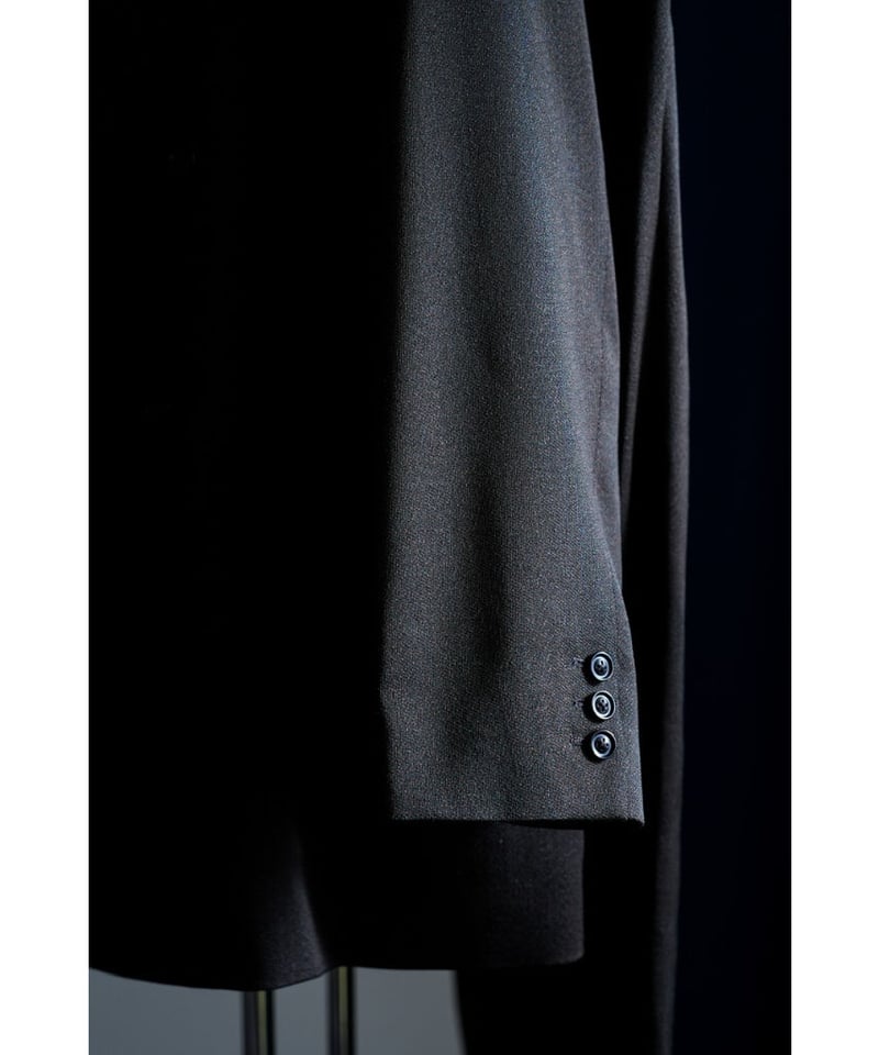 ジャケット・アウター ULTERIOR MelangeWool GabardineD/BJacket ULTERIOR(ｱﾙﾃﾘｱ) / MELANGE WOOL GABARDINE D/B JKT