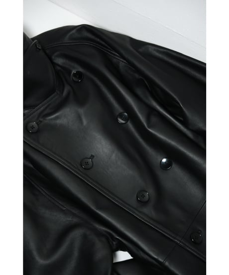 CCU DOUBLE BREASTED HALF COAT