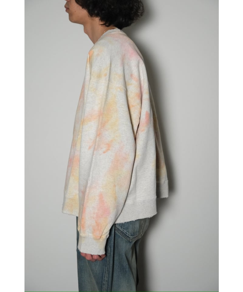 ANCELLM MARBLING SWEAT SHIRT | MusterWerk Sud.