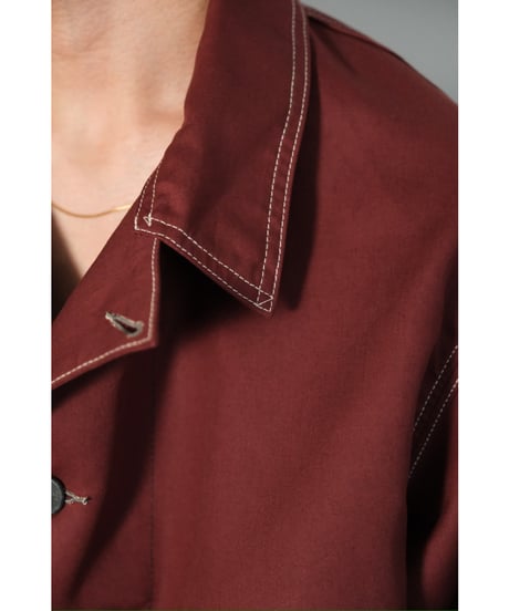 FAUVES "Exclusive" CARPENTER SHORT JACKET - CANVAS -