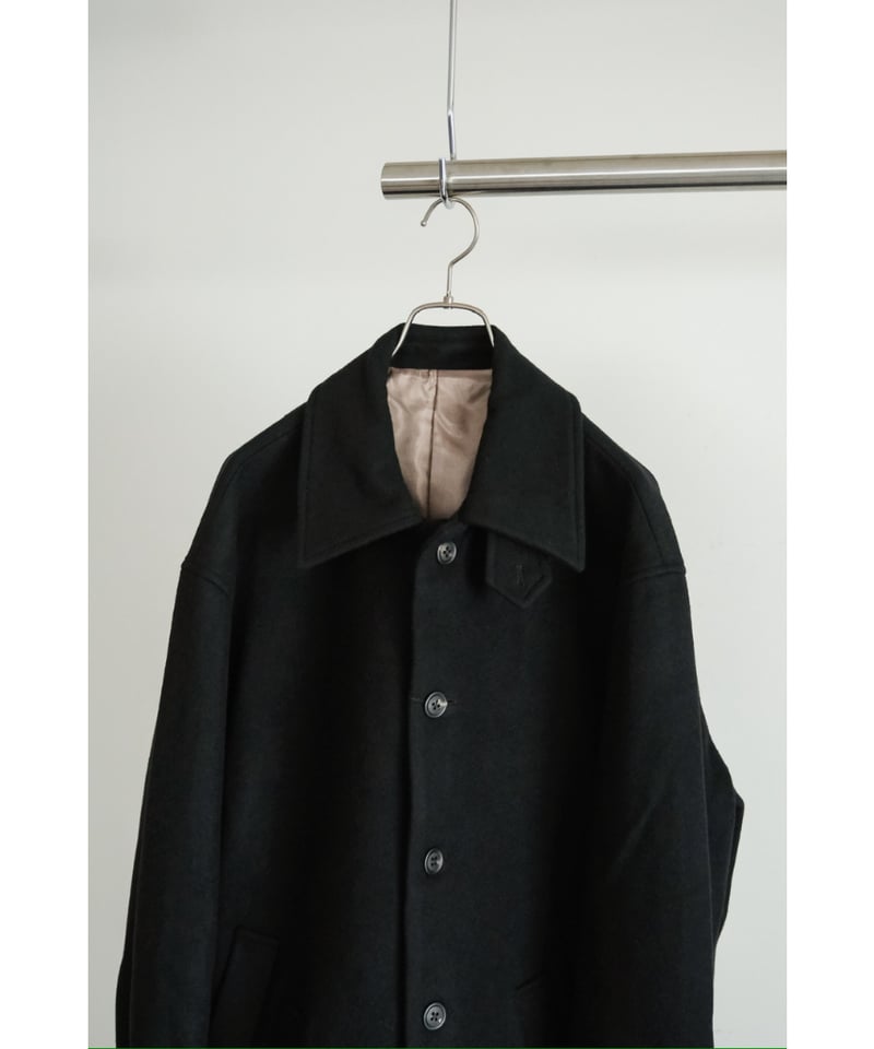 saco様ブラック1枚 SASAKI SATORU Soutien collar long sleeve coat |