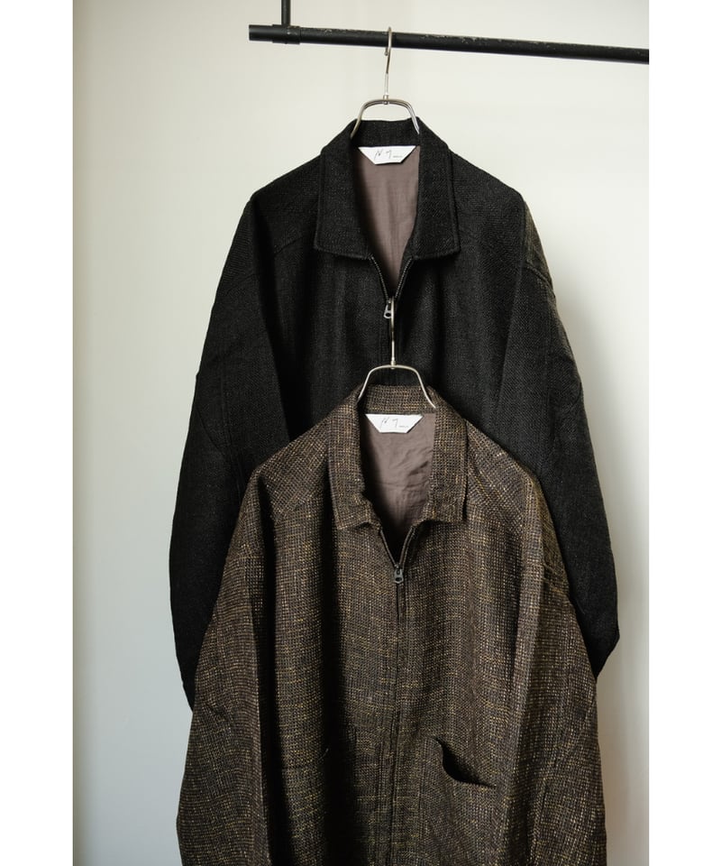 ANCELLM TWEED ZIP JACKET | MusterWerk Sud. ANCELLM TWEED ZIP JACKET | MusterWerk Sud.