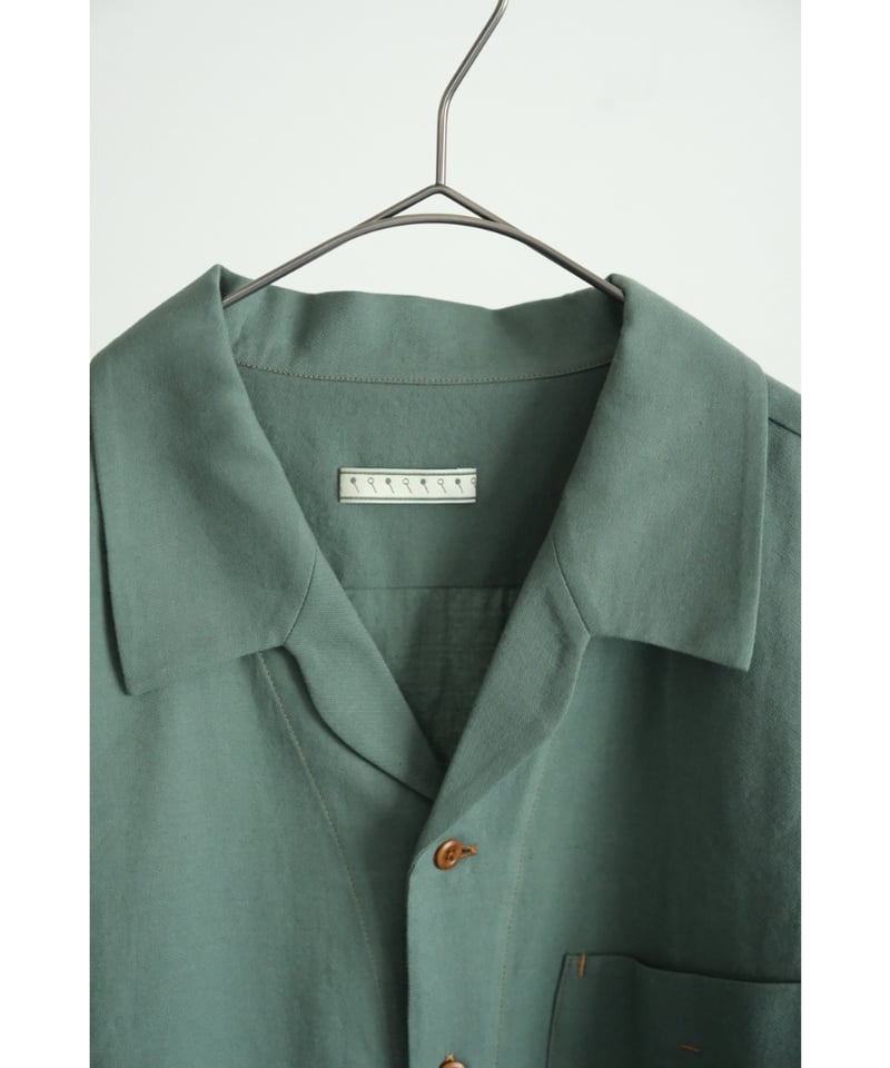 トップス Gorsch Vintage Cotton Open Collar Shirt Gorsch Open Collar Short Sleeve Shirt | MusterW