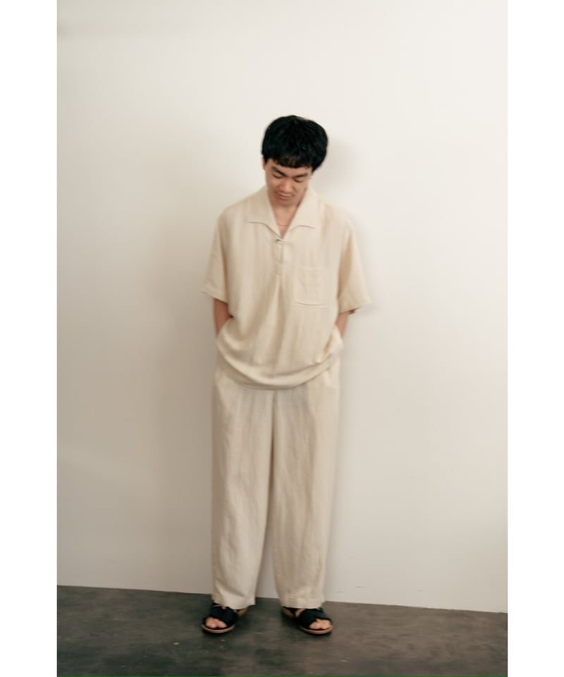 Grosch LINEN EASY TROUSERS ゴーシュ Gorsch [ ゴーシュ ] LINEN EASY TROUSERS