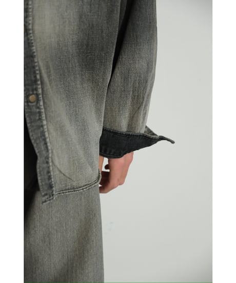 ANCELLM DENIM WESTERN SHIRT