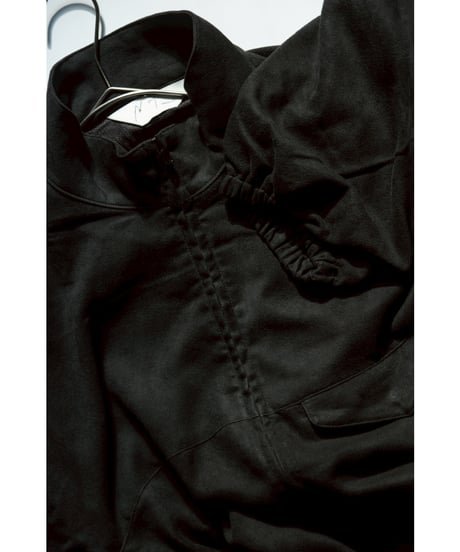 ANCELLM VEAGAN SUEDE KIMONO BLOUSON