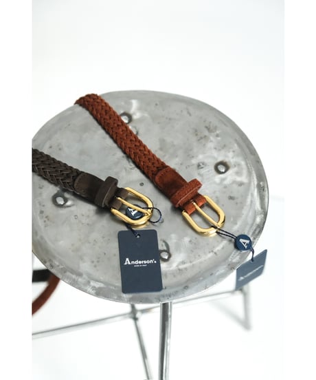 Anderson's "Exclusive" SUEDE MESH BELT